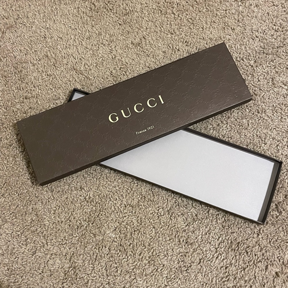 Authentic GUCCI Tie Gift Box
